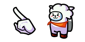 Among Us BT21 RJ Character Cursor