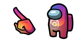 Among Us Instagram Character Curseur
