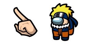 Among Us Naruto Character Cursor