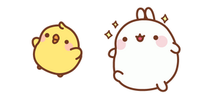 Molang and Piu Piu Cursor