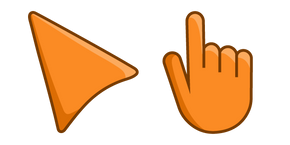 Dark Orange Cursor