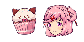 Курсор Doki Doki Literature Club Natsuki
