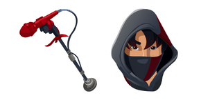 Fortnite iKONIK Skin Red Lead Swinger Pickaxe Cursor