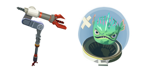Fortnite Leviathan Skin Eva Pickaxe Cursor