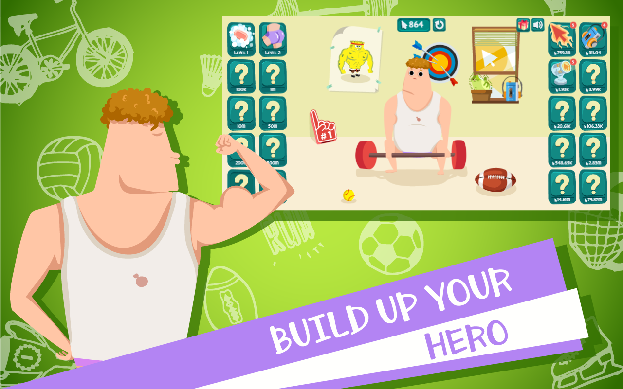 Custom Cursor-Man. Build up your hero