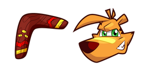 Ty the Tasmanian Tiger and Boomerang Cursor