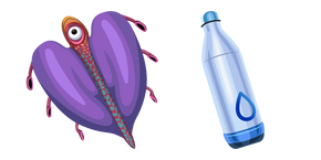Subnautica Bladderfish and Filtered Water Curseur