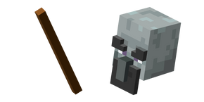 Minecraft Geomancer and Walking Stick Cursor