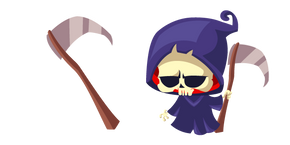 Курсор Halloween Мрачный Жнец и Коса