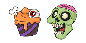 Halloween Zombie Treats Cursor