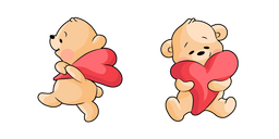 Valentine's Day Bear and Heart
