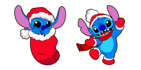 Lilo & Stitch Christmas Stitch cursor