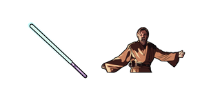I Have the High Ground Meme cursor