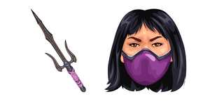 Mortal Kombat Mileena and Sai Curseur