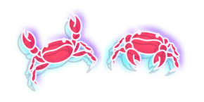 Neon Crab Cursor