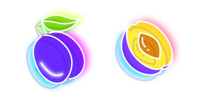 Neon Plum Curseur