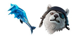 Fortnite Polar Patroller Skin Fishicles Pickaxe Cursor