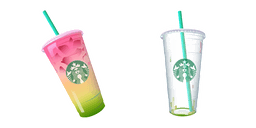 Starbucks Rainbow Drink Cursor