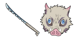 Demon Slayer Inosuke Hashibira Cursor