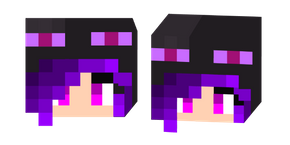 Minecraft Enderman Girl cursor