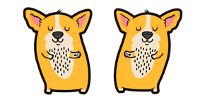 Cute Dancing Corgi Dog Cursor