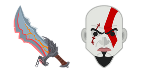 God of War Kratos Blades of Chaos Cursor