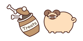 Pugsheen and Bone Treats Cursor