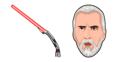 Star Wars Count Dooku Lightsaber Cursor