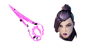 Fortnite Psylocke Skin Psi-Blade Pickaxe Curseur
