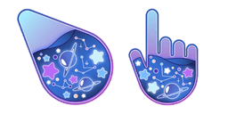 Galaxy Flask Cursor