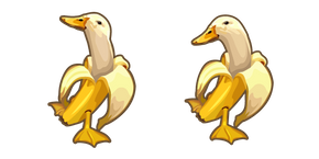 Banana Duck Meme Cursor