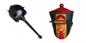 Fortnite Paradox Skin Vision Pickaxe cursor