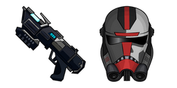 Star Wars Hunter DC-17m Blaster Rifle Cursor