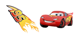 Cars Lightning McQueen Cursor