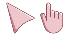 Delicate Pink Cursor