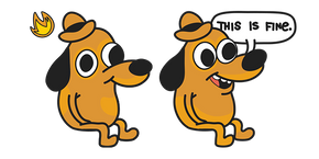 This Is Fine Cursor
