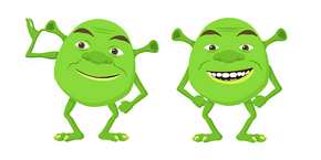Shrek Wazowski cursor