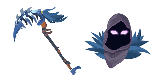 Fortnite Raven Skin Iron Beak Pickaxe Cursor