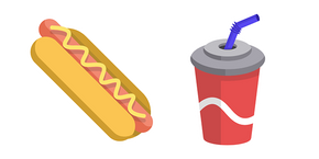 Hot Dog and Cola Cursor