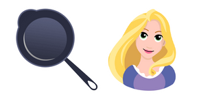Rapunzel and Frying Pan Cursor