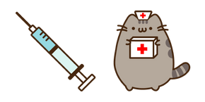 Doctor Pusheen and Syringe Cursor
