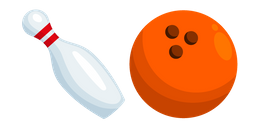 Bowling Pin and Ball Cursor