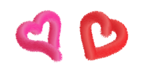Fluffy Hearts Cursor