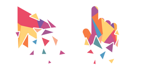 Colorful Polygonal Cursor
