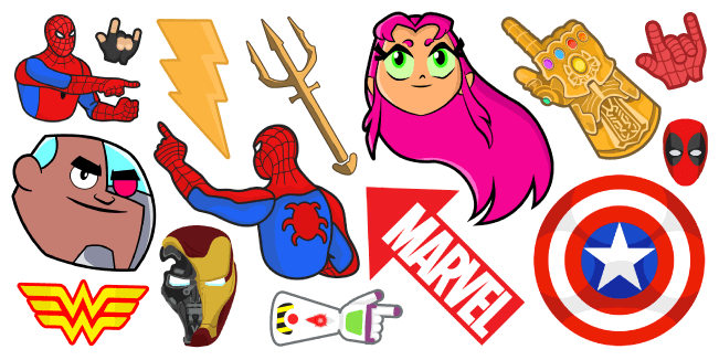 Superhero Cursors