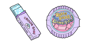 VSCO Girl Bubble Gum Cursor