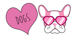 VSCO Girl Heart and Dog Cursor